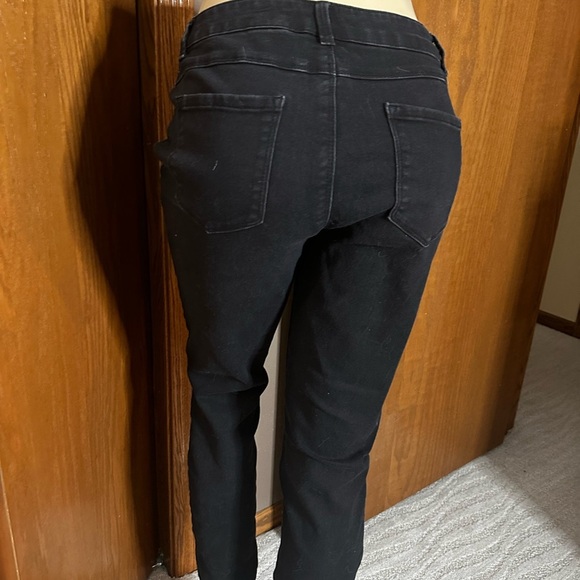 Black Straight Leg Jeans - Picture 3 of 6